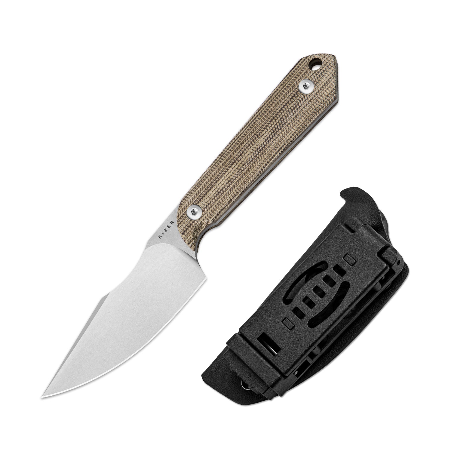 Mini Harpoon | AEB-L | Micarta | KizerV™ 1040S7