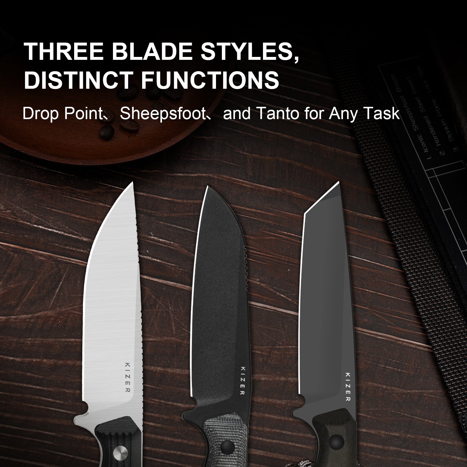 Begleiter® Fix | AEB-L+Hollow Grind | G10 | Hollow Grind | KizerV™ 1045MD2