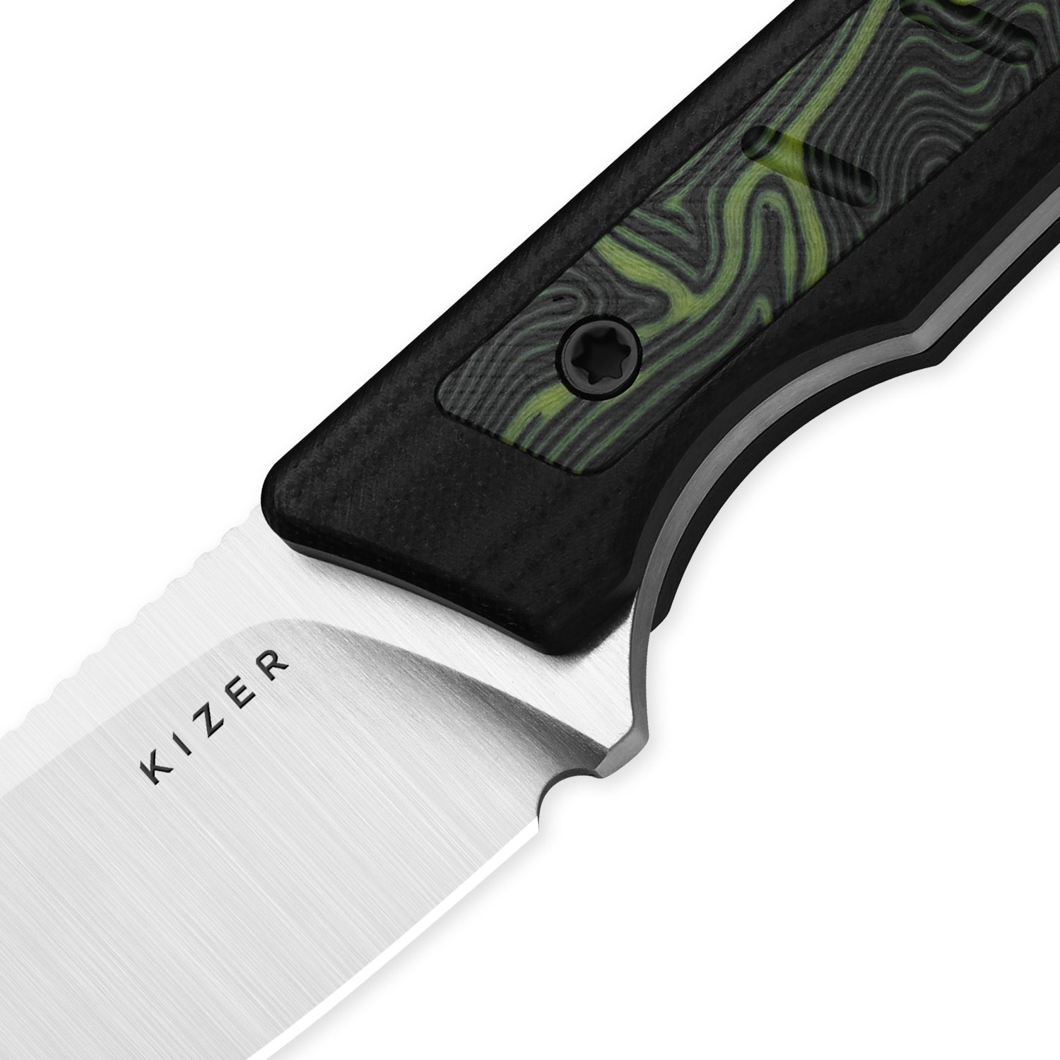 Whiskey Jack | AEB-L | G10 & Damascus G10 | Skeletonized Tang | 1108A3