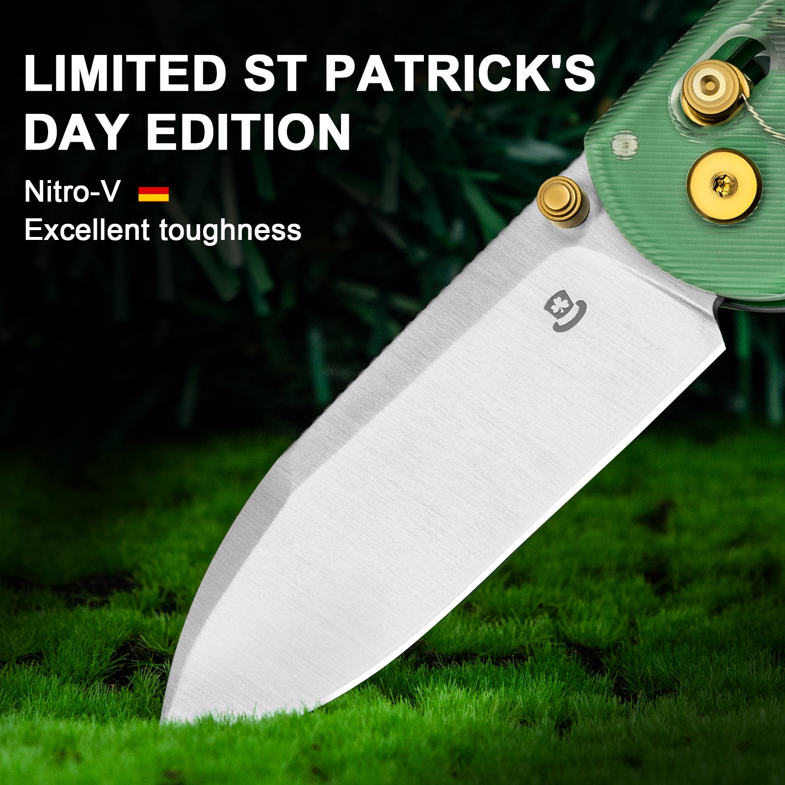 Drop Bear® | Kizer Clutch Lock™ | Nitro-V | Acrylic Handle | KizerV™ 3619A10