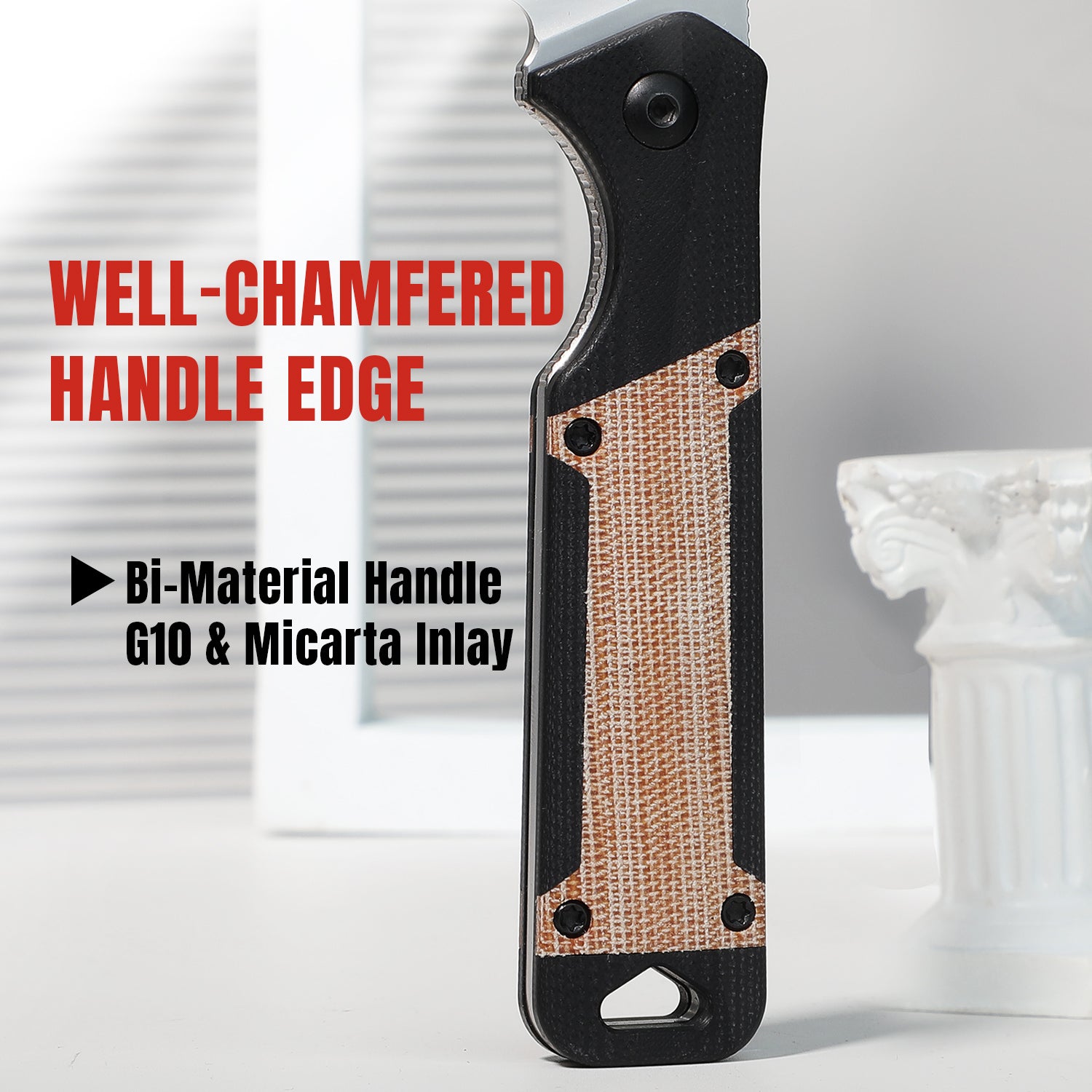 Militaw® | Nitro-V | G10+Micarta | KizerV™ 1067A2