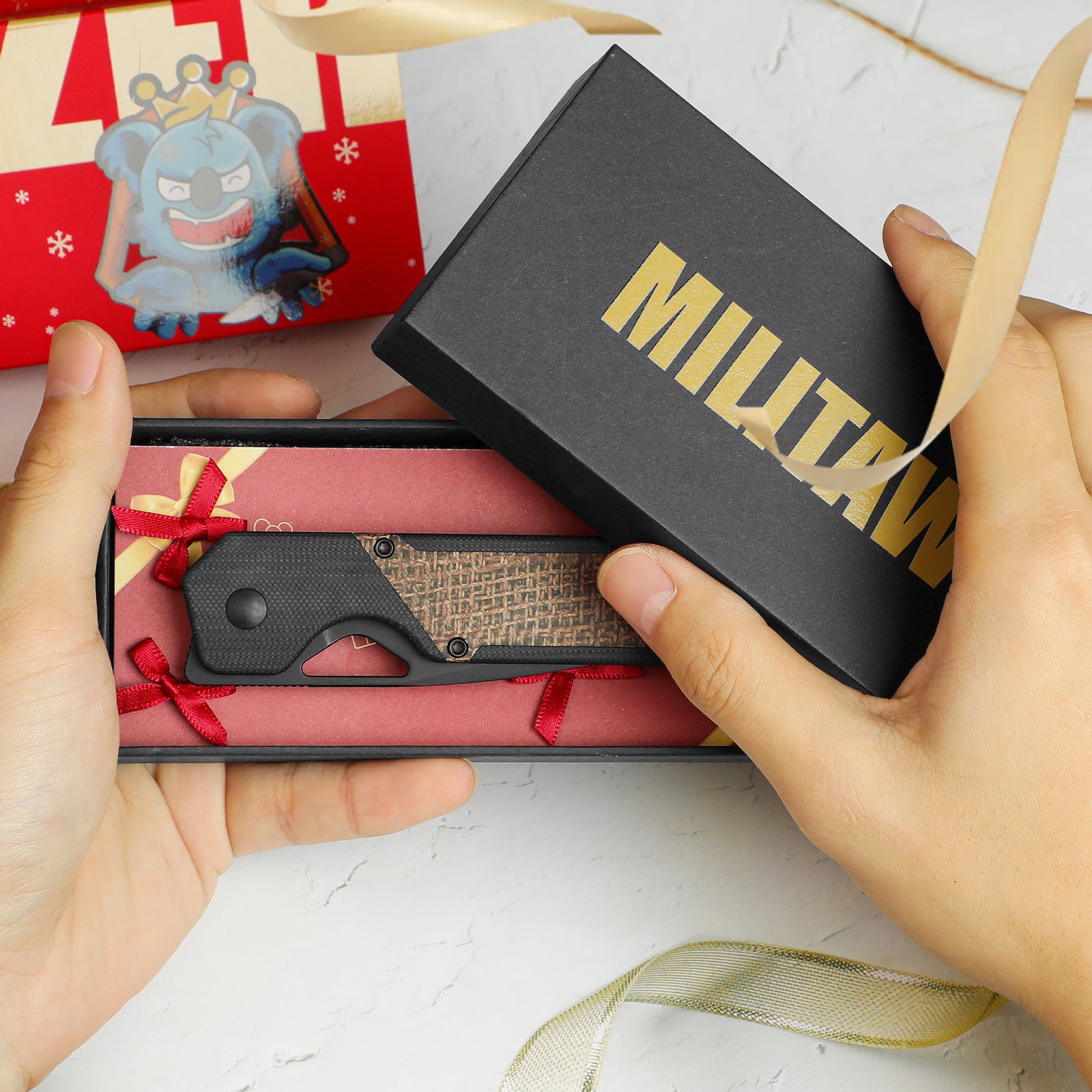 Militaw® | Nitro-V | G10+Micarta | KizerV™ 3634A1