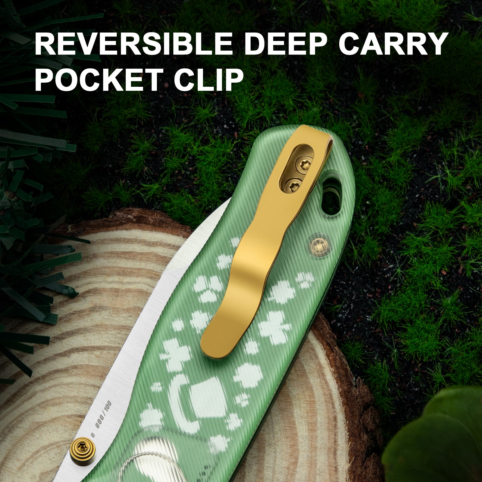 Drop Bear® | Kizer Clutch Lock™ | Nitro-V | Acrylic Handle | KizerV™ 3619A10