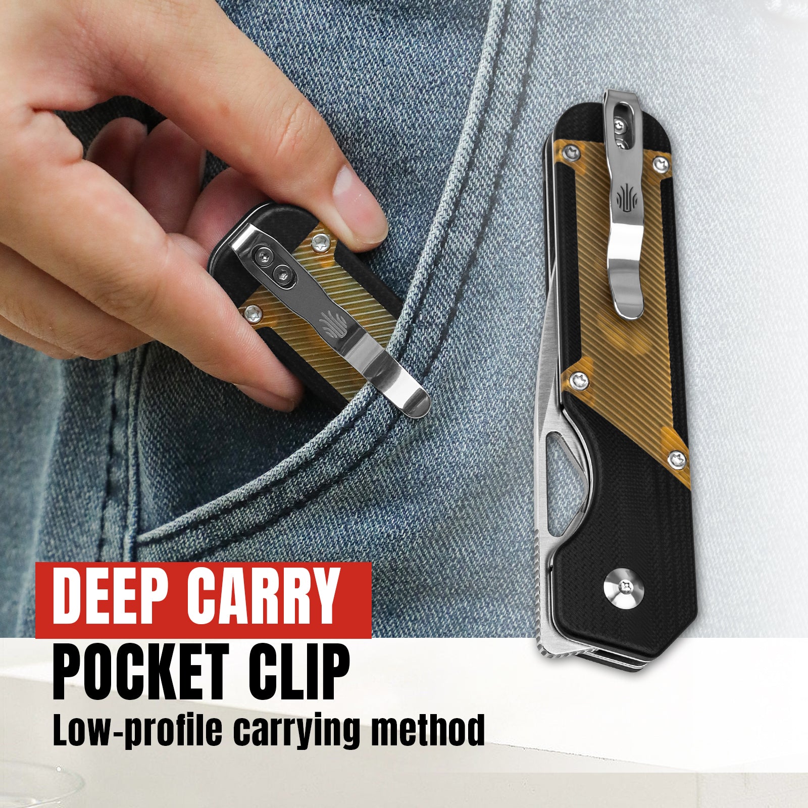 Militaw® | 154CM | G10+PEI | KizerV™ 3634C1