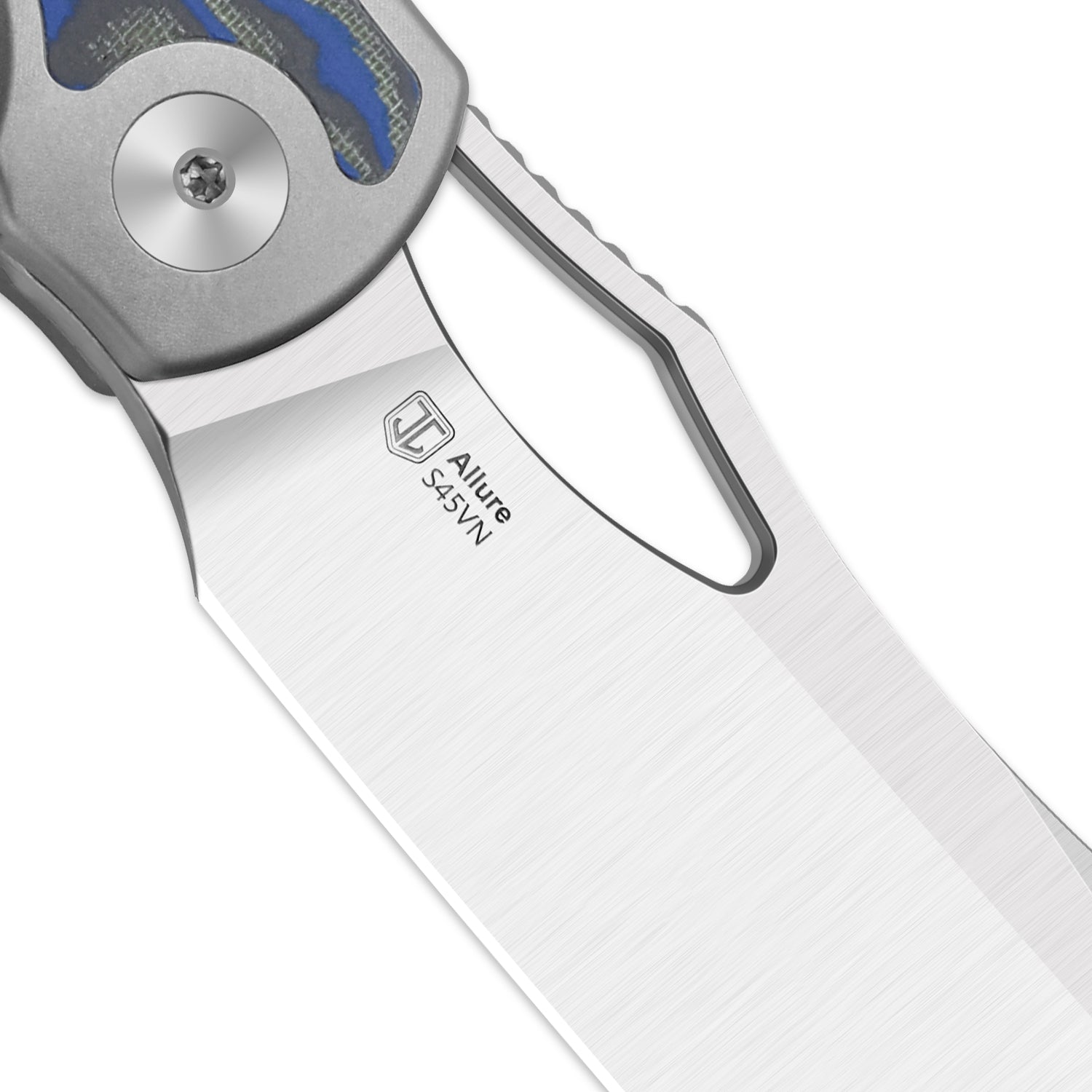 Allure | Balanced Form | S45VN | Micarta With Vortex Pattern | KizerB™ 4763LDA1