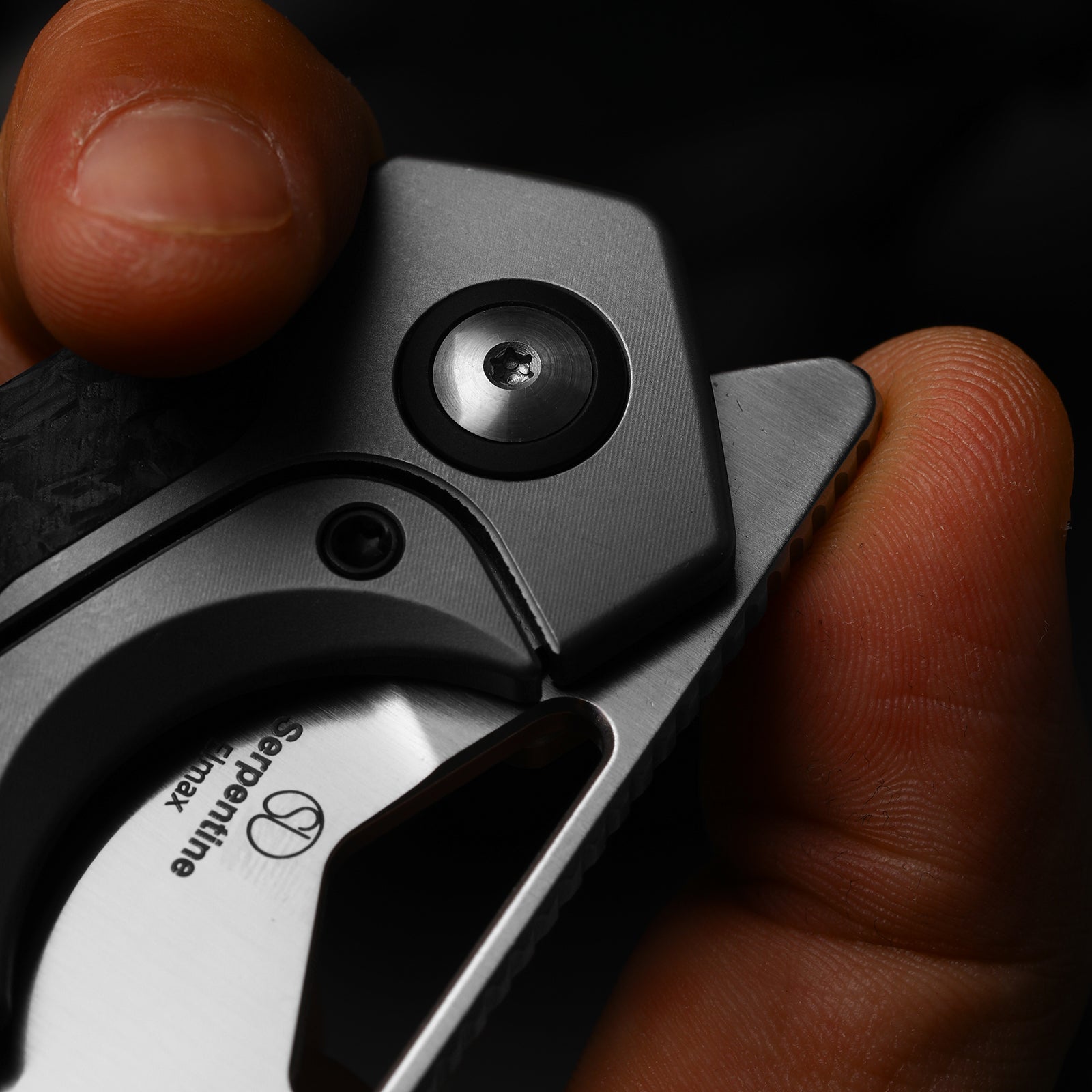 Serpentine | Jonathan Styles | Elmax with DLC | Thumb Hole & Front Flipper | Frame Lock | KizerB™ 3759FDA2