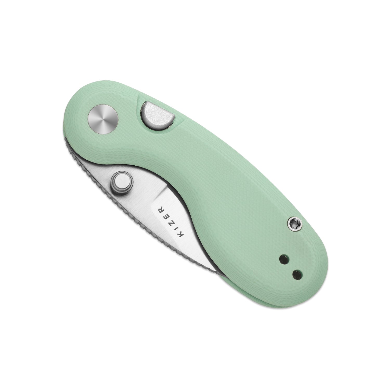 Microbe™ | Kizer Button Liner Lock™ | 14C28N | G10 | KizerV™ 2742A4