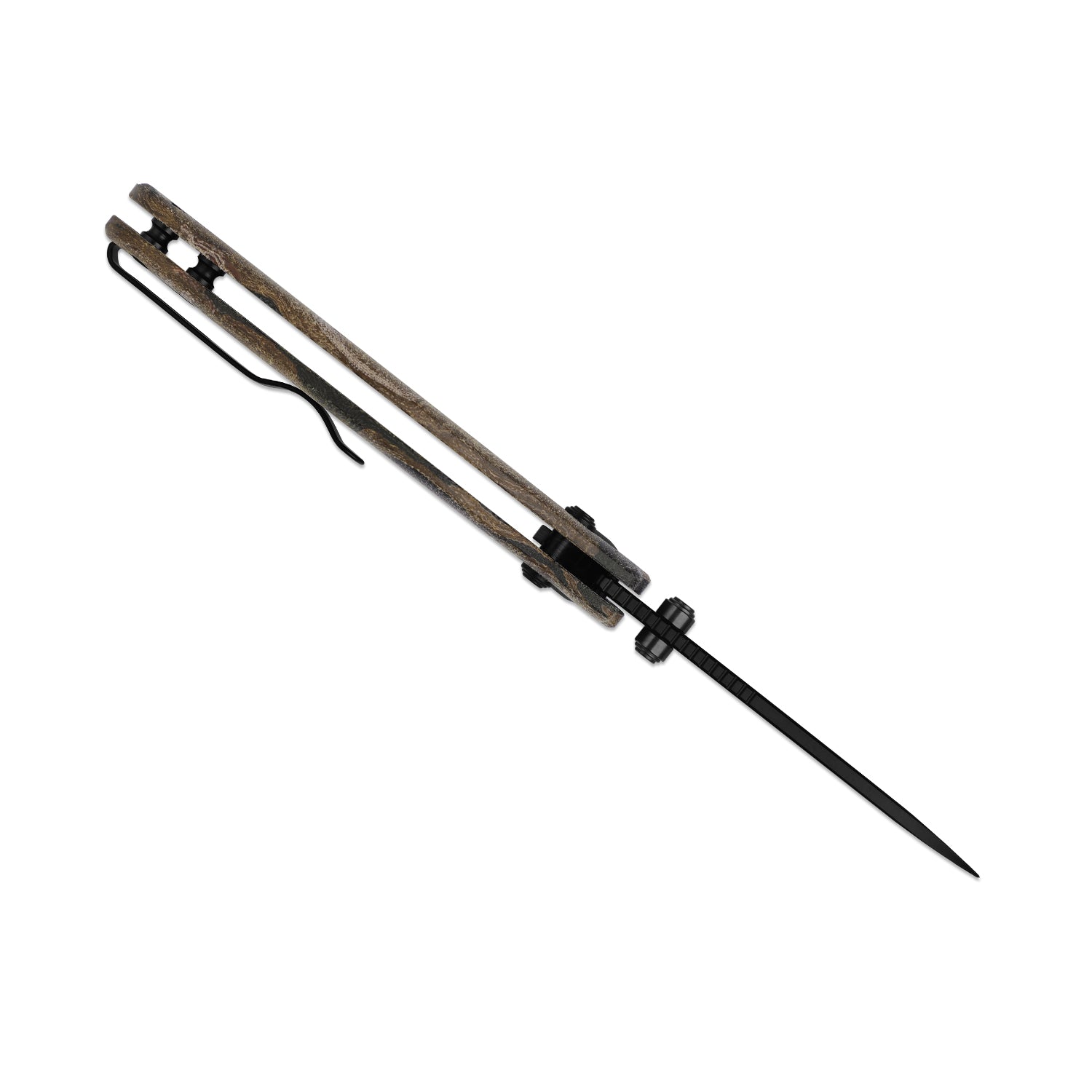 Sheepdog® C01C 2.9 CD | Current Micarta (Yellow Burl Canvas) | Kizer Clutch Lock™ | Nitro-V | KizerV™ 3488.29CDA4