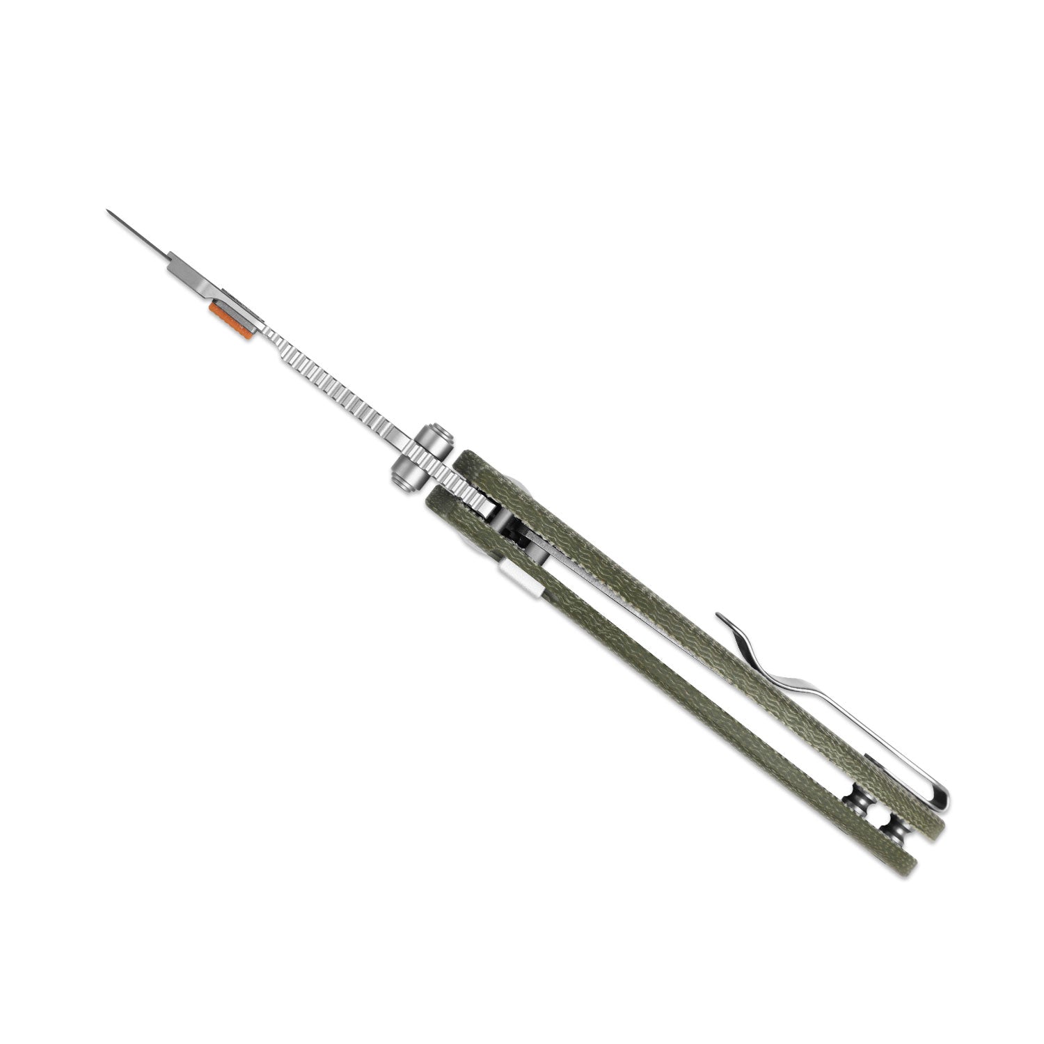 Sheepdog® Utility Knives | Kizer Button Liner Lock™ | C01C Uti 2 | 5Cr15MoV | Micarta | KizerV™ 3488.29JNA1