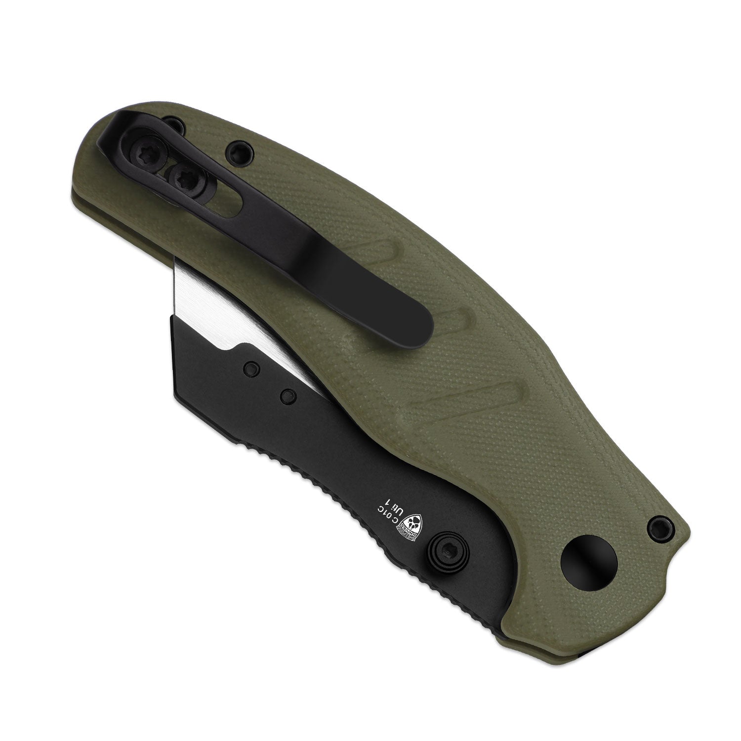 Sheepdog® Utility Knives | Kizer Button Liner Lock™ | C01C Uti 1 | 5Cr15MoV | KizerV™ 3488.29JSA2