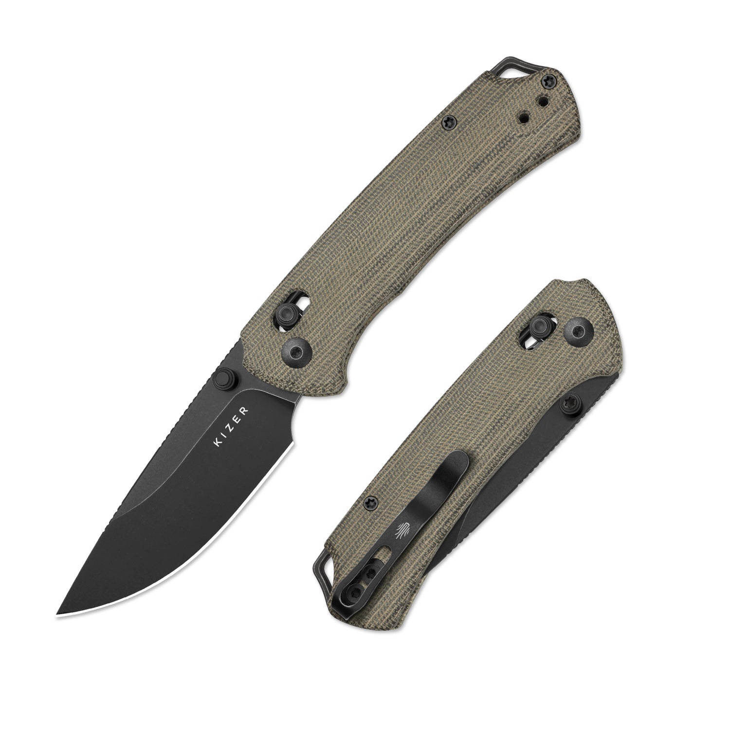 T1 CD | Kizer Clutch Lock™ | Norplex UltreX™ Micarta | KizerV™ 3490.2CA1