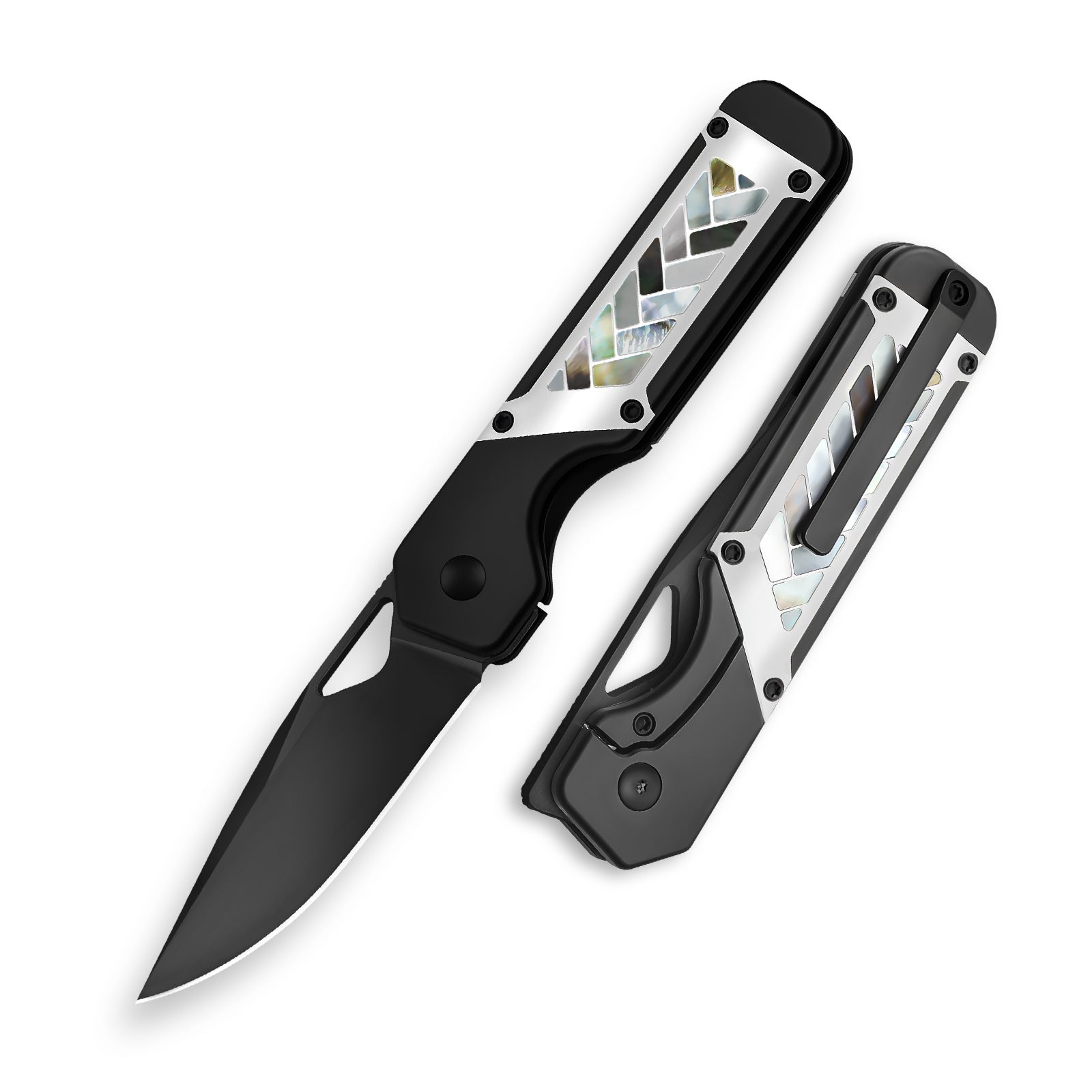 Militaw® | M390 | Titanium & Mother of pearl | Limited 25pcs | Exclusive | KizerB™ 3634A8