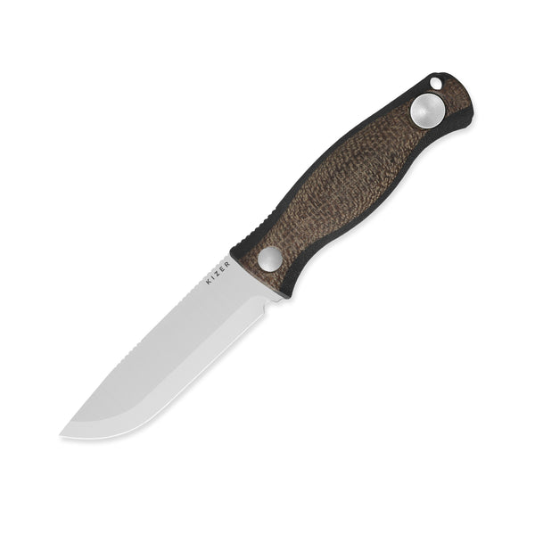 Polaris | AEB-L | Burlap Micarta & G10 | 1100A3