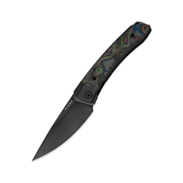 Mini MoMo | S35VN | Titanium+Camo Carbon 80‘s | Ki3663A2
