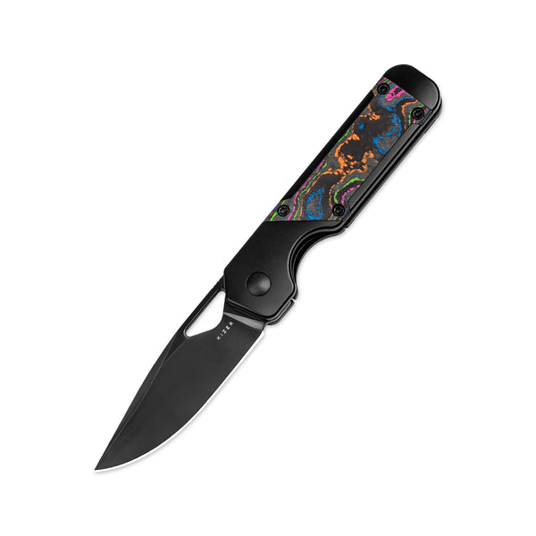 Mini Militaw | M390 | Titanium+Camo Carbon| DLC | Ki3634SA1