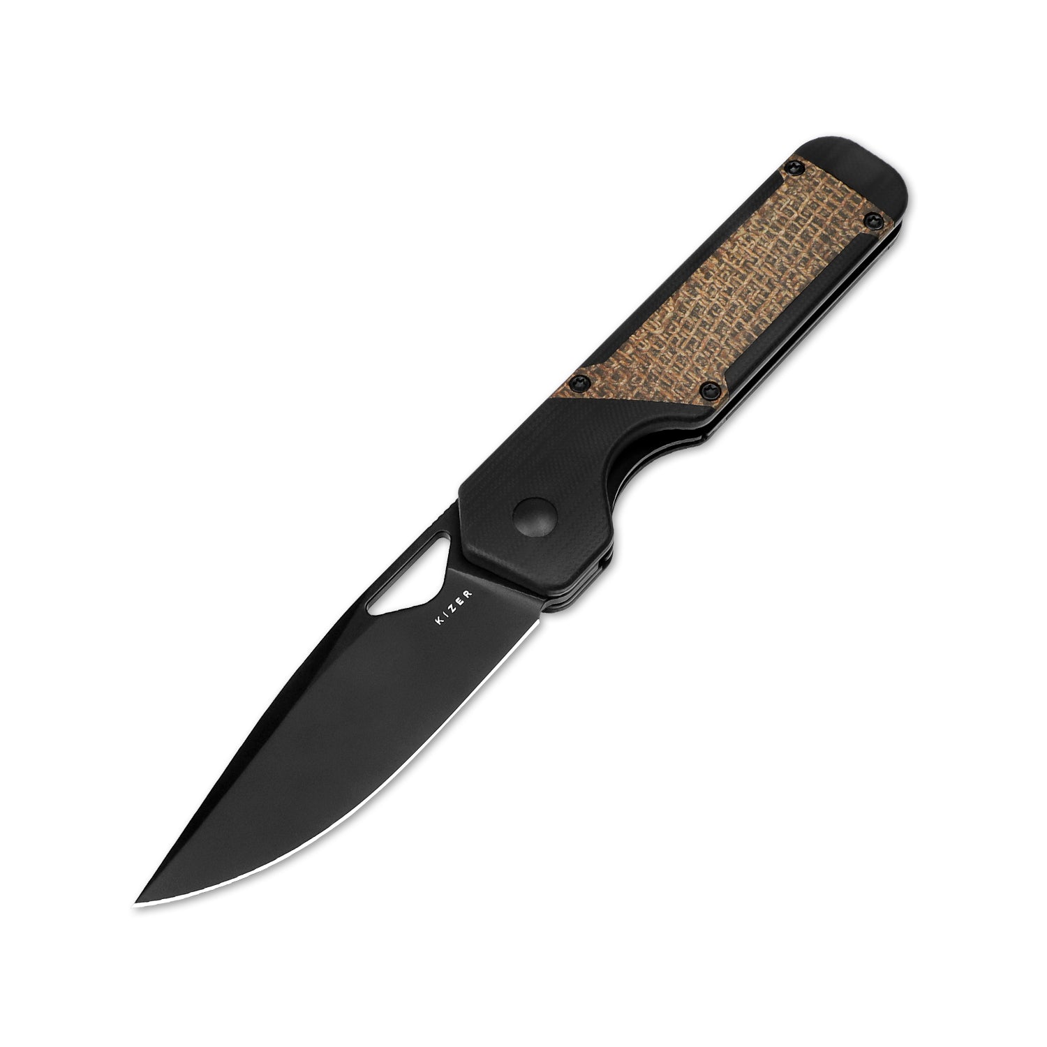 Militaw® | Nitro-V | G10+Micarta | KizerV™ 3634A1