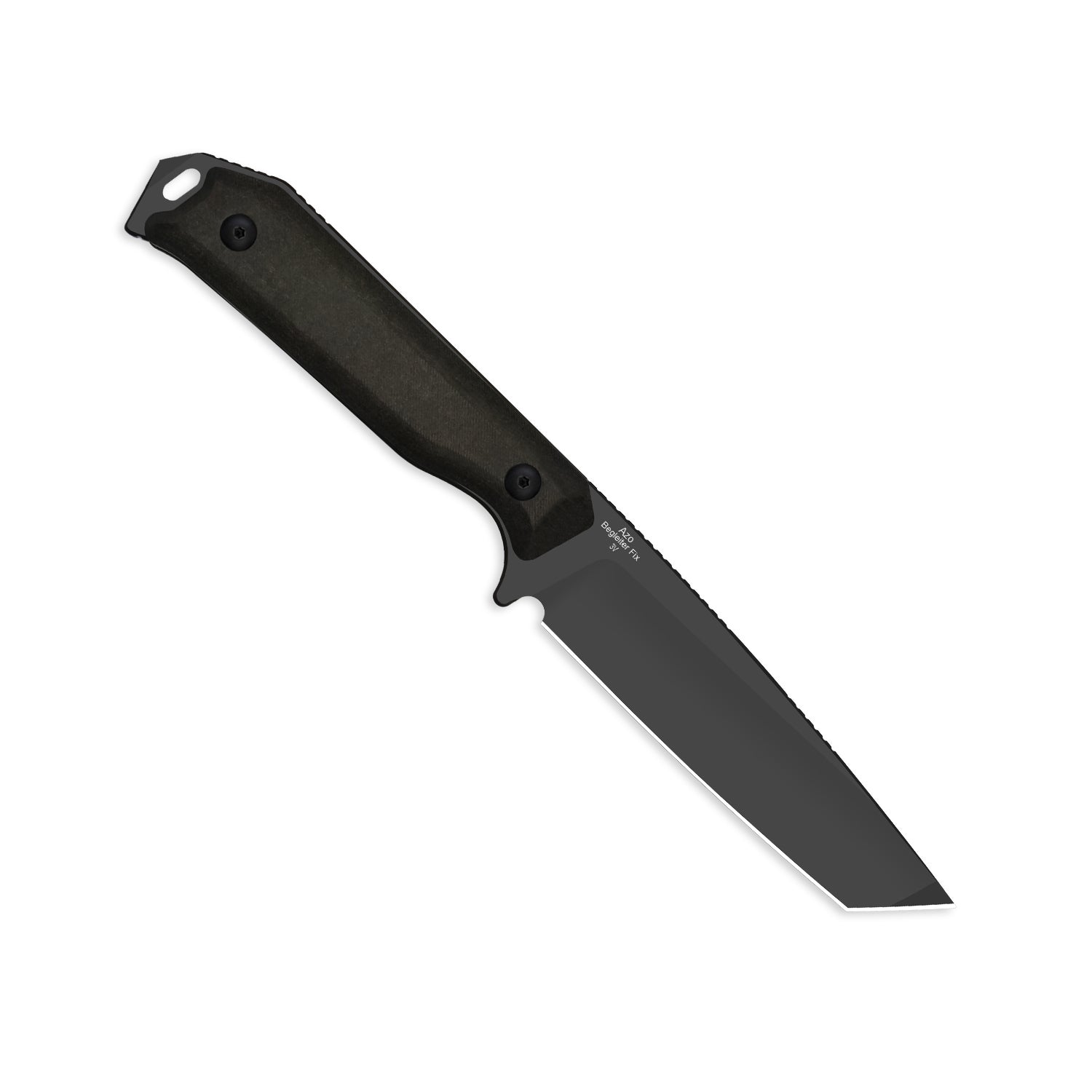 Begleiter® Fix | 3V+Hollow Grind | Richlite (Chocolate Glacier) | Hollow Grind | KizerV™ 1045MT1