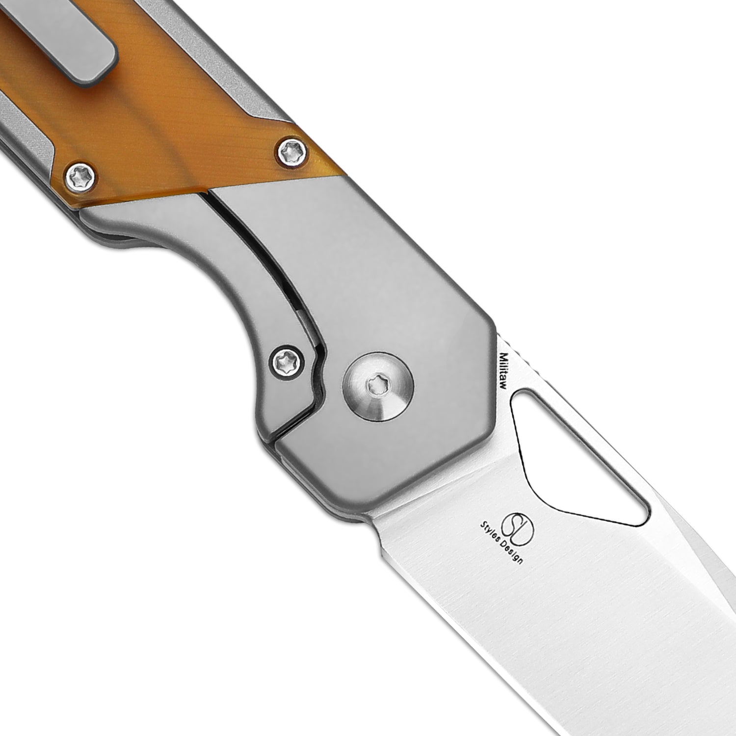 Kizer Militaw® Folding Knife White Mountain Knives Exclusive - KizerV™ 3634E3