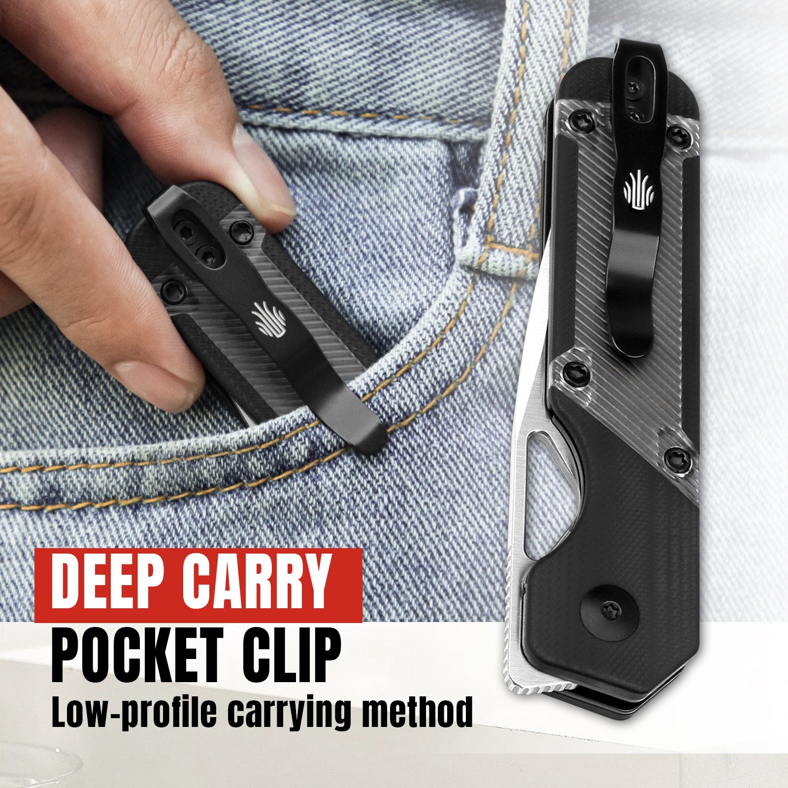 Mini Militaw® | Nitro-V | G10+Acrylic | KizerV™ 3634SA3