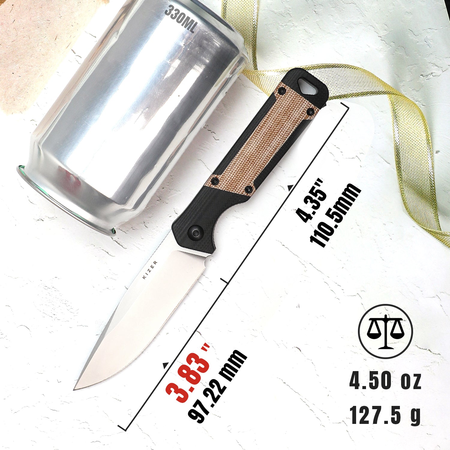 Militaw® | Nitro-V | G10+Micarta | KizerV™ 1067A2