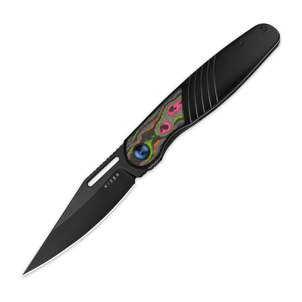 Raze | S45VN | Titanium & Camo Carbon | Ki3720A1