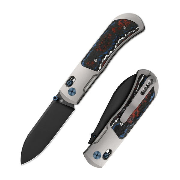 Tycho | M390 | Titanium & Fat Carbon | Ki4761A2