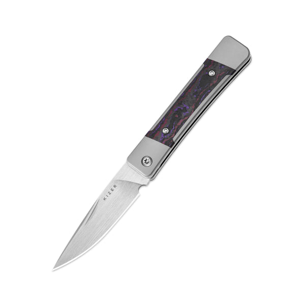 Little Grand | M390 | Titanium & Fat Carbon Purple Haze | Limited | Exclusive | Ki2670A1