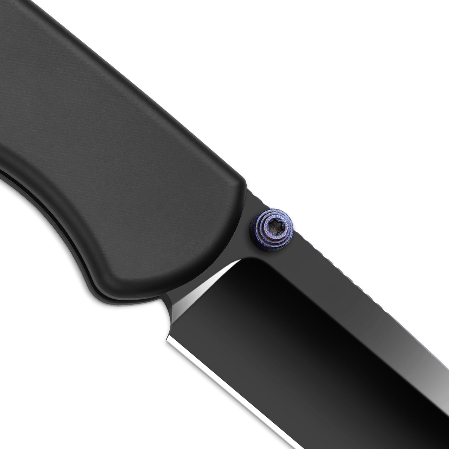 Drop Bear® Zero | Kizer Button Liner Lock™ + Titanium Damascus | M390 + Polished DLC Ultra + Hollow Grind | DLC Titanium | KizerB™ 3619BDA6