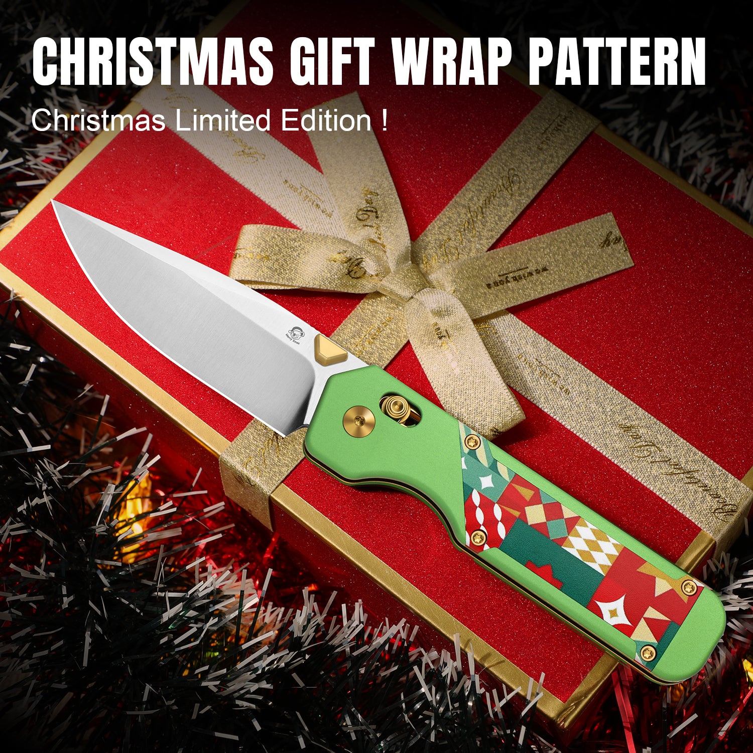 Christmas | Militaw® | S45VN | Aluminum & G10 | KizerB™ 3634MC1 | Limited