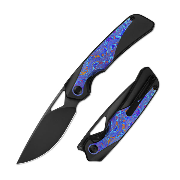 Topsail | S45VN | Titanium & Timascus | Ki3735A2