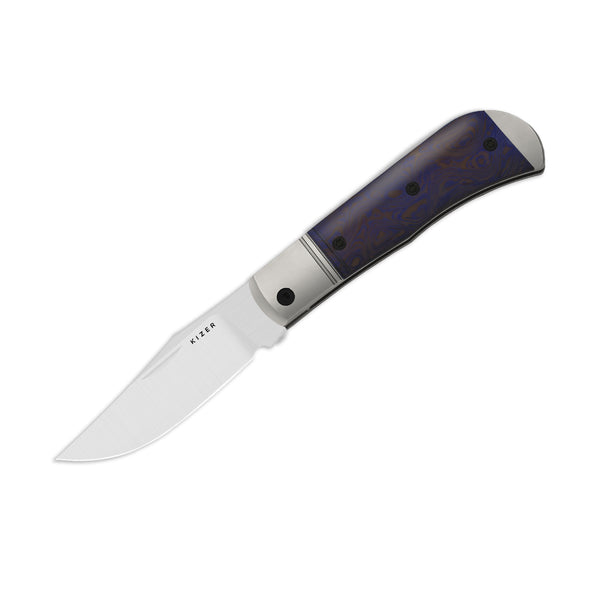Trestle | M390 | Titanium & Timascus | Ki3761A6 | Limited
