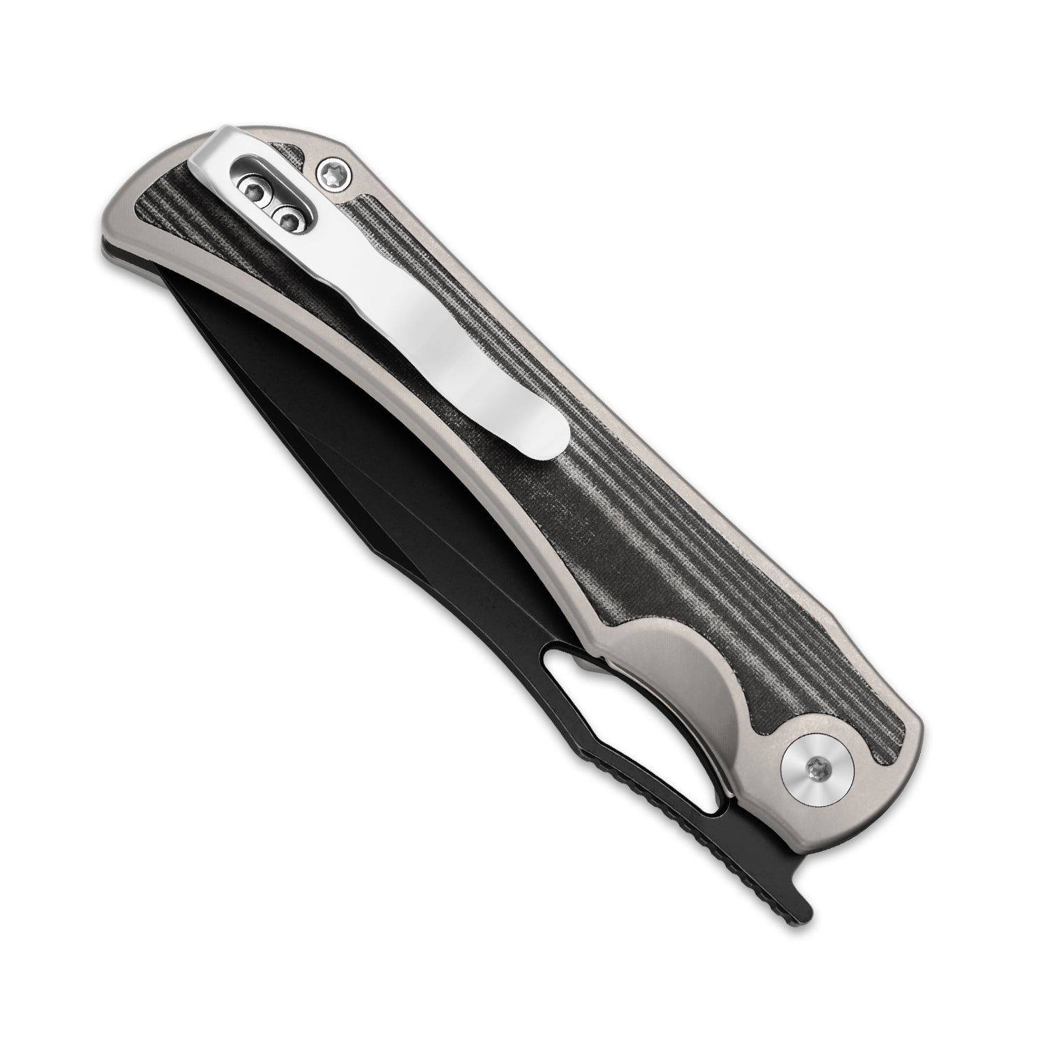 Allure | Balanced Form | S45VN | Titanium & Norplex UltreX™ Micarta  | KizerB™ 4763LDA2