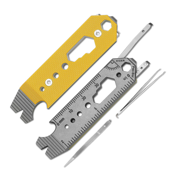 Kizer Titanium & G10 EDC Multi-Functional Tools Pac-Bar