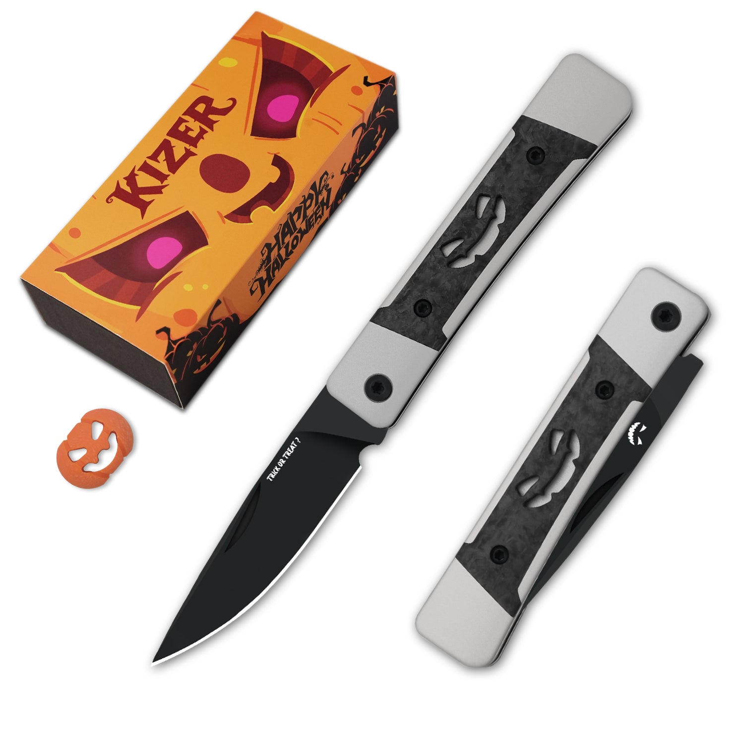 Halloween 2.52 Inch Little Grand Nitro-V Aluminum & Carbon Fiber