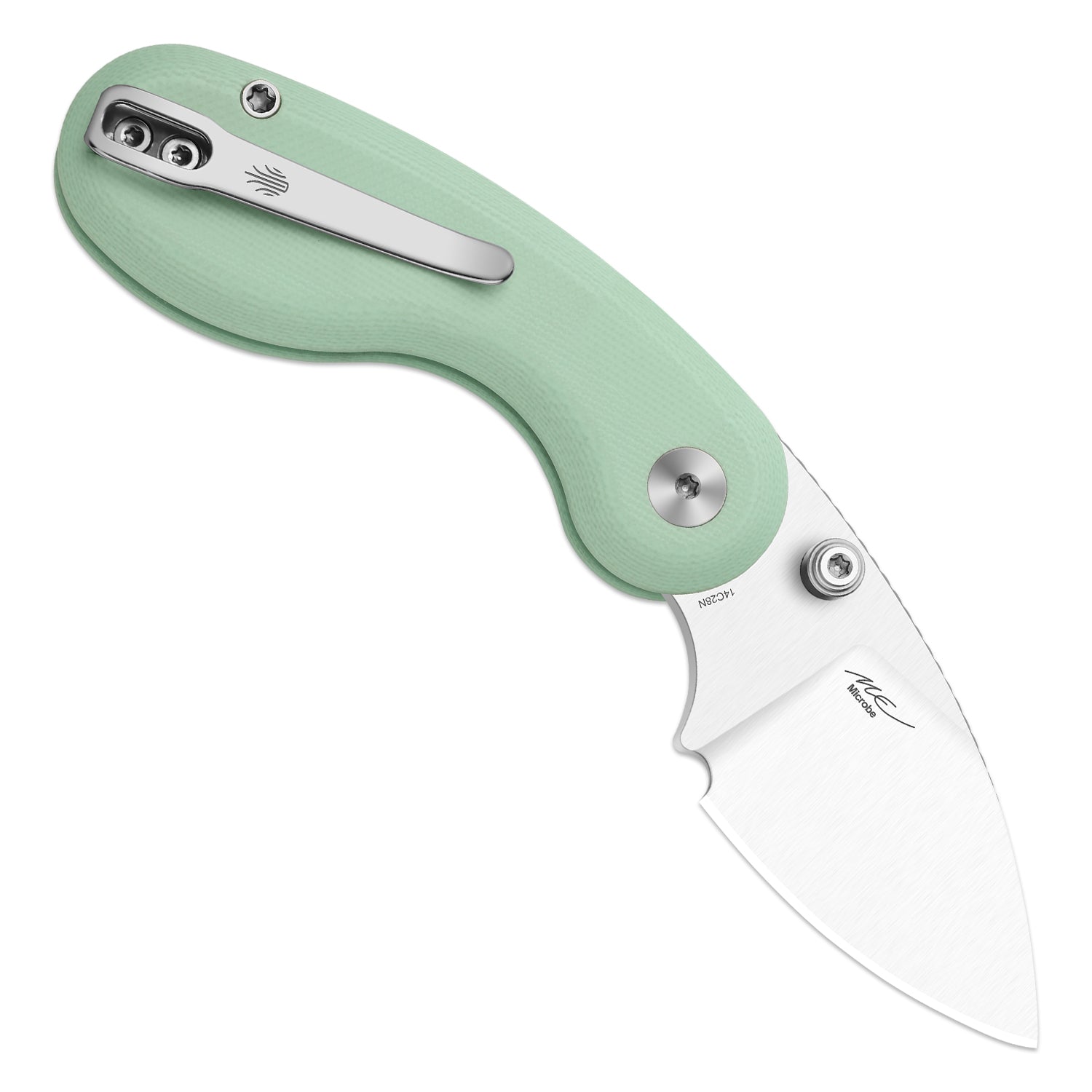 Microbe™ | Kizer Button Liner Lock™ | 14C28N | G10 | KizerV™ 2742A4