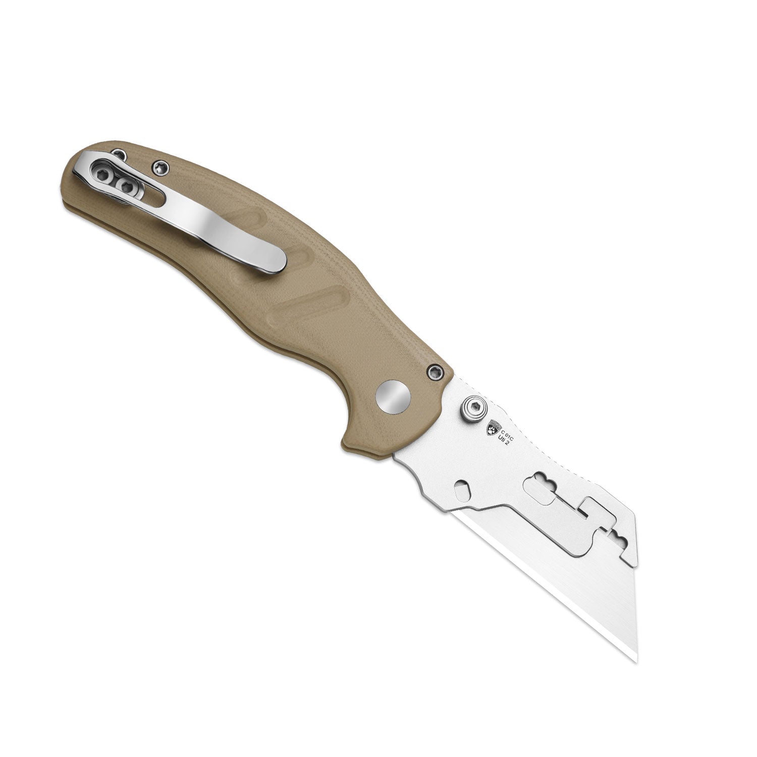 Sheepdog® Utility Knives | Kizer Button Liner Lock™ | C01C Uti 2 | 5Cr15MoV | KizerV™ 3488.29JNA2