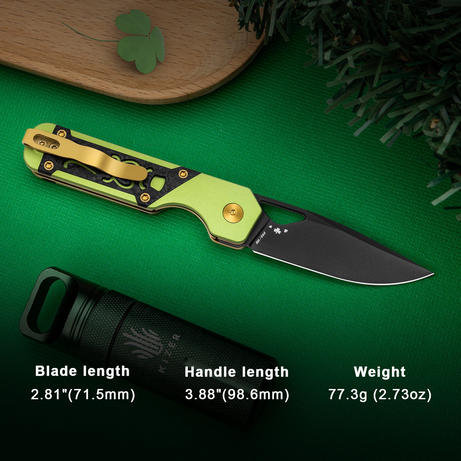 Mini Militaw® | Nitro-V | Aluminum & Carbon Fiber | KizerV™ 3634SA7