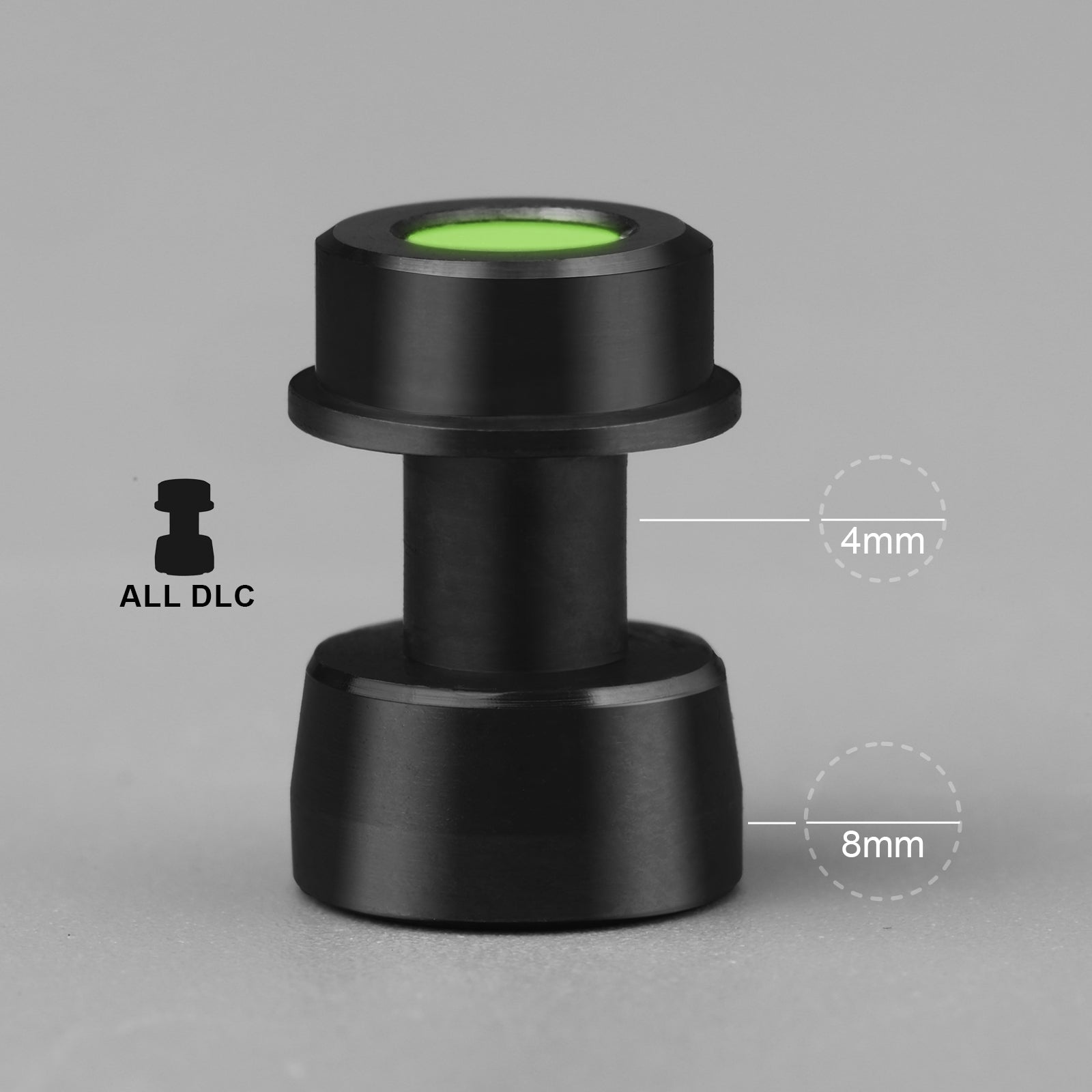 Mithril | KineticFit™ Button Lock | M390 + DLC Ultra + Hand-Brushed | Exquisite Light | KizerX®