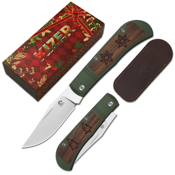Christmas | Trestle | S45VN | Aluminum & Mkuruti Wood | Ki3761MC1 | Limited