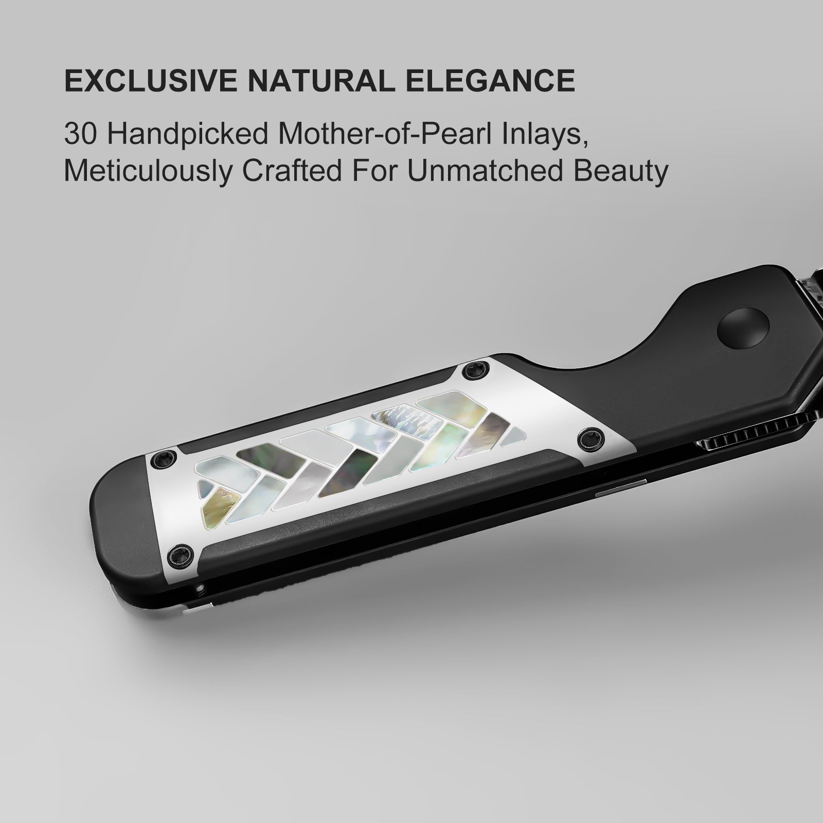 Militaw® | M390 | Titanium & Mother of pearl | Limited 25pcs | Exclusive | KizerB™ 3634A8