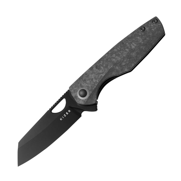 Sparrow | S45VN | Marble Carbon Fiber+Titanium | Ki3628A2